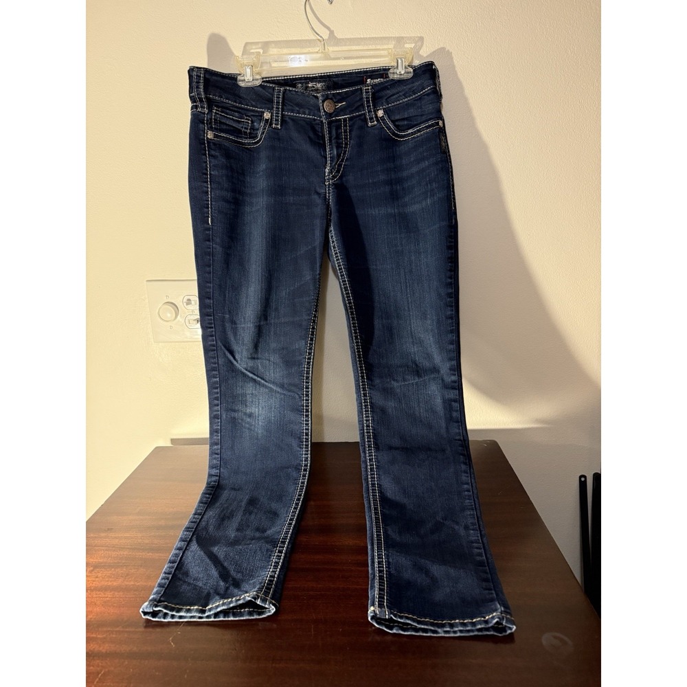 Silver Jeans Suki Mid Skinny Bootcut Size 31x31 Women's‎
